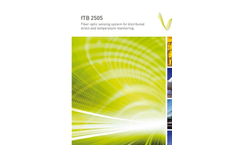  Model fTB 2505 - Fiber-optic Sensing System for Distributed Strain and Temperature Monitoring Brochure