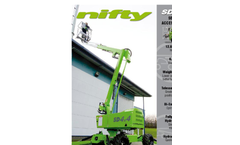 SD120T - Self Drive Cherry Pickers Datasheet