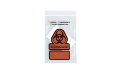 Model ESB6X9-AP-500 - Biohazard transport bag, 6x9
