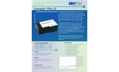 B&W Tek - Model Exemplar Plus LS - Modular Spectrometer - Brochure
