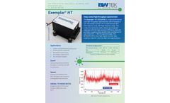B&W Tek - Model Exemplar HT- Raman Spectrometer Modules - Brochure