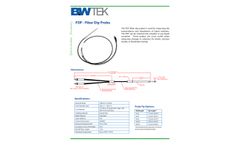 B&W Tek - Model FDP - Fiber Dip Probe - Brochure