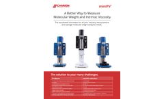 Cannon - Model miniPV - Fully Automated Single-Sample Benchtop Viscometer - Brochure