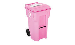 Cascade - Model Pink Cart - Residential Roll-Out Waste Collection Cart