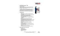 Carbolite - Model ABA 7/35B - Asphalt Binder Analyzer - Datasheet