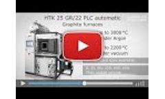 Carbolite Gero Semi-automatic Furnace HTK 8 GR 22 - Video
