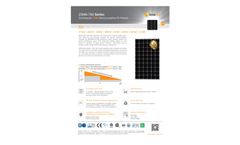 Znshine - Model ZXM6-T60 Series - Monocrystalline PV Module Brochure