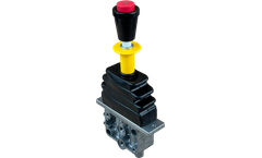 DEL - Model 1229 Series - Bankable Feathering Single Axis Control Valves with Auxiliary/PTO On/Off Control