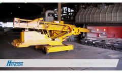 Furnace Tending Machines to improve cast house efficiency and safety - Video