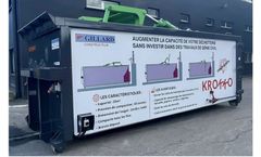 Gillard - Model KROKKO - Single-Unit Compactor for High-Bay Waste Disposal Site