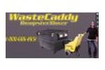 WasteCaddy Dumpster Mover Pulls Large Dumpsters Video