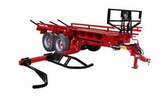 Anderson - Model TRB1000 - Self-Loading Round Bale Trailer