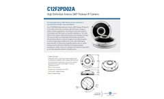 Safe-Fleet - Model C12F2PD02A 360?? - Interior Fisheye IP Camera - Brochure