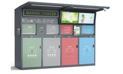 Marine Dancer - Model ZLD04 & KKY01 - Smart Cabinet Trash Can