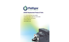 FluiDyne - Model A10V 28/45/60 (-52/53 Design) - Variable Displacement Pumps  - Brochure