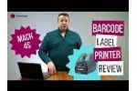 cab Mach 4S Thermal Transfer Printer Review and Demo Video
