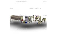 Sawdust Shredding and Pelletizing Equipment Set