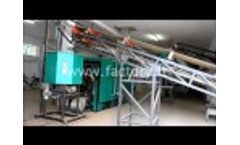 Wood Pellet Production Equipment OGM-1,5 and Dryer KFDS-1000 - Video
