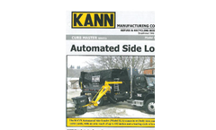KANN Automated Side Loader (SLA) Brochure