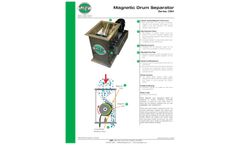 MPI - Model DSH Series - Magnetic Drum Separator and Housing - Datasheet