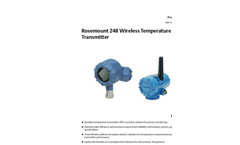 248 Rosemount Wireless Temperature Transmitter Data Sheet