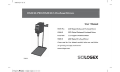 Scilogex - Model SCI120-S - 120C LED Digital Dry-Bath - Brochure