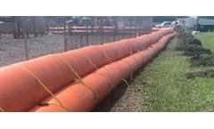 Flood Barrier for Containment for Sewage