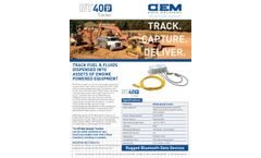 OEM Data Delivery - Model BT40p - Pump Tracker - Brochure