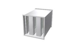 Model R02 3  - Rectangular Duct Silencers