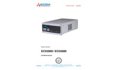 ECOM spol. s r.o. - Model ECD2600 - UV Variable Wavelength Detector - Brochure