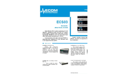 ECOM spol. s r.o. - Model ECP2050 - Preparative Pump - Brochure