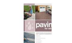 Paving for Rain - Brochure