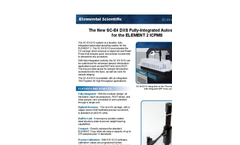 Fullyintegrated Automated Sampling System-SC-E4 DXS -Brochure