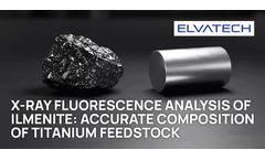 X-ray Fluorescence Analysis of Ilmenite: Accurate Composition of Titanium Feedstock