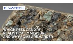 Which REEs can XRF realistically measure and why some are harder