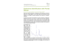EnSpectr for Explosives Identification - Application Notes