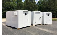 Openchannelflow - Fiberglass Single-Piece Equipment Shelters