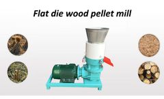 Amisy - Electric Flat Die Wood Pellet Mill