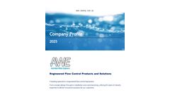 Australian Water Engineers (AWE) - Company Profile Brochure