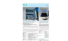 Model 23-6191/01 - Bench Mounting Mixer Brochure