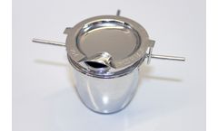 FLUXANA - Model FS-VIT01 - Crucible Pt/Au 95/5 mm for XRF Electrical Fusion Machine