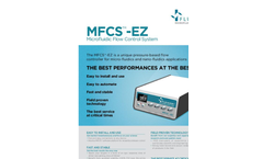 Fluigent - Model MFCS™-EZ - Microfluidic Flow Control Systems - Brochure
