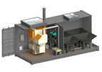 Konto - Model Container Type - Boilers House with Pellet Boiler, Pellet Storage and Heating Center