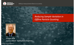 Reducing Sample Variation in Offline Particle Counting - Presentations