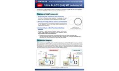 Ultra Alloy - Model UAMP - Column Kit for Microplastics Analysis  - Brochure