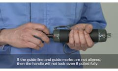 Gastec[Gas Sampling Pump～Operating procedures - Video