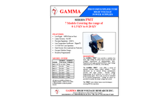 Gamma - Model PMT Series - Modular Unit  Brochure