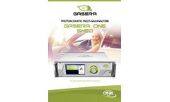 Gasera - Model ONE SHED - Evaporative Emissions Testing Analyzer for Automotive - Brochure