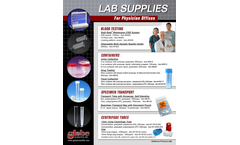 Zipper Closure - - Specimen Transport Bags with Score Line Brochure