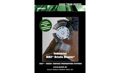 Bristle Blaster - Model MBX Series - In-Line Drive Unit - Datasheet